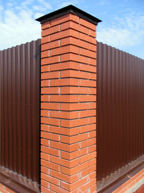 Brick Pillars Installation