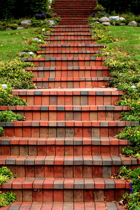 Brick Hardscaping Installation detail