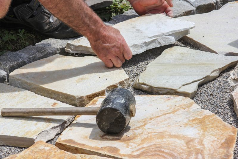 Stonework Installation detail