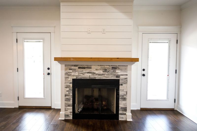 Stone Fireplace Installation