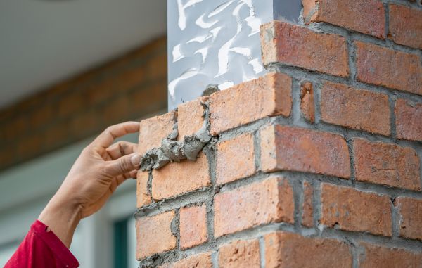 Brick Pillar Repair in Findlay