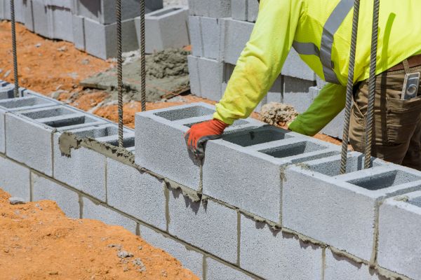 Concrete Blocks Installation in Findlay