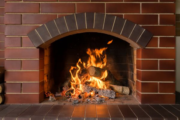 Brick Fireplace Installation in Findlay