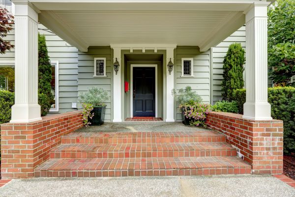 Front Porch Masonry Repair in Findlay