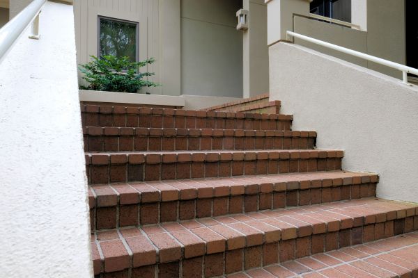 Entryway Brick Repair in Findlay